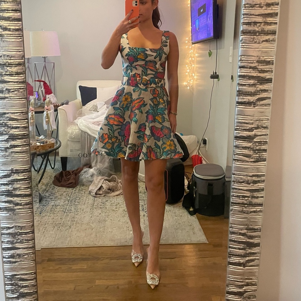 Elliatt Floral Mini Dress - Multicolor - Picture 4 of 6